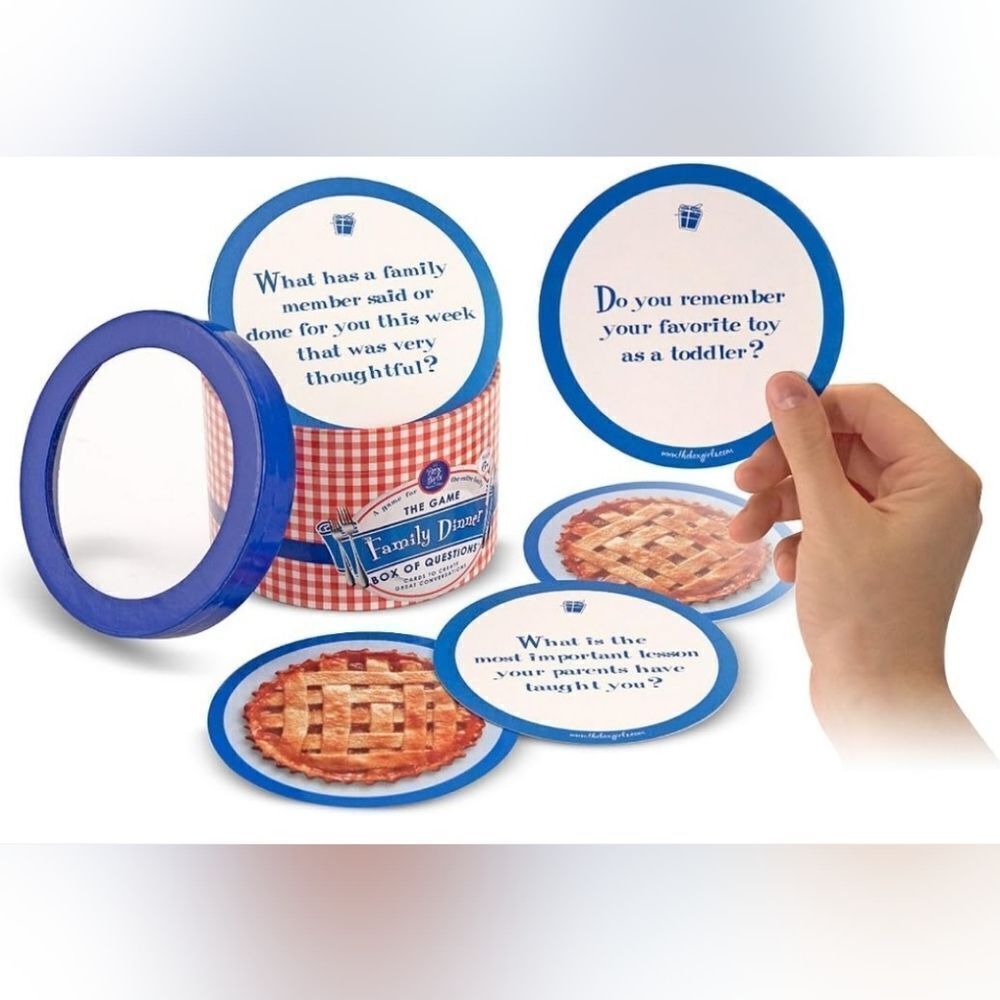 💜NIB Melissa & Doug Family Dinner Box of Questions